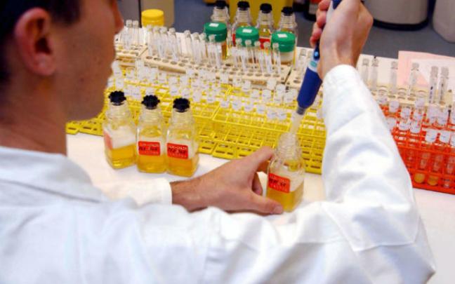 Imagen de archivo de un control antidoping. Imagen de archivo de un control antidoping.
