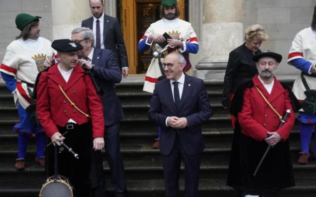 Ramiro González en el Zortziko.