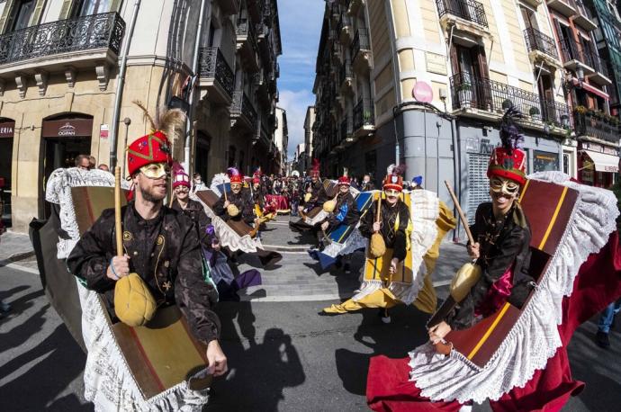 Los doce zaldikos de Iruña Taldea