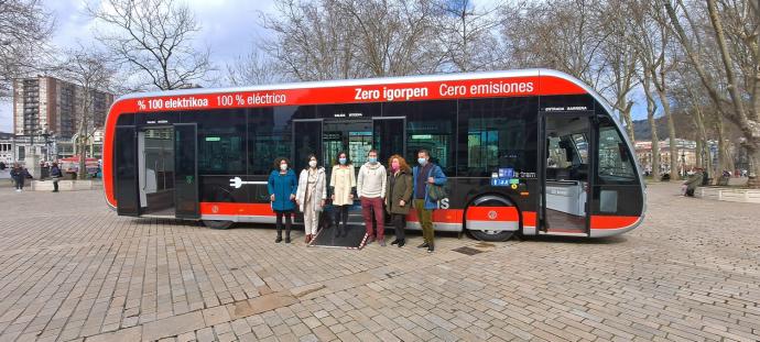 Bilbao incorpora el duodécimo bilbobus eléctrico.