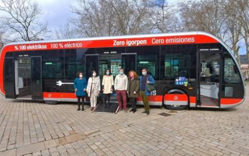 Bilbao incorpora el duodécimo bilbobus eléctrico.