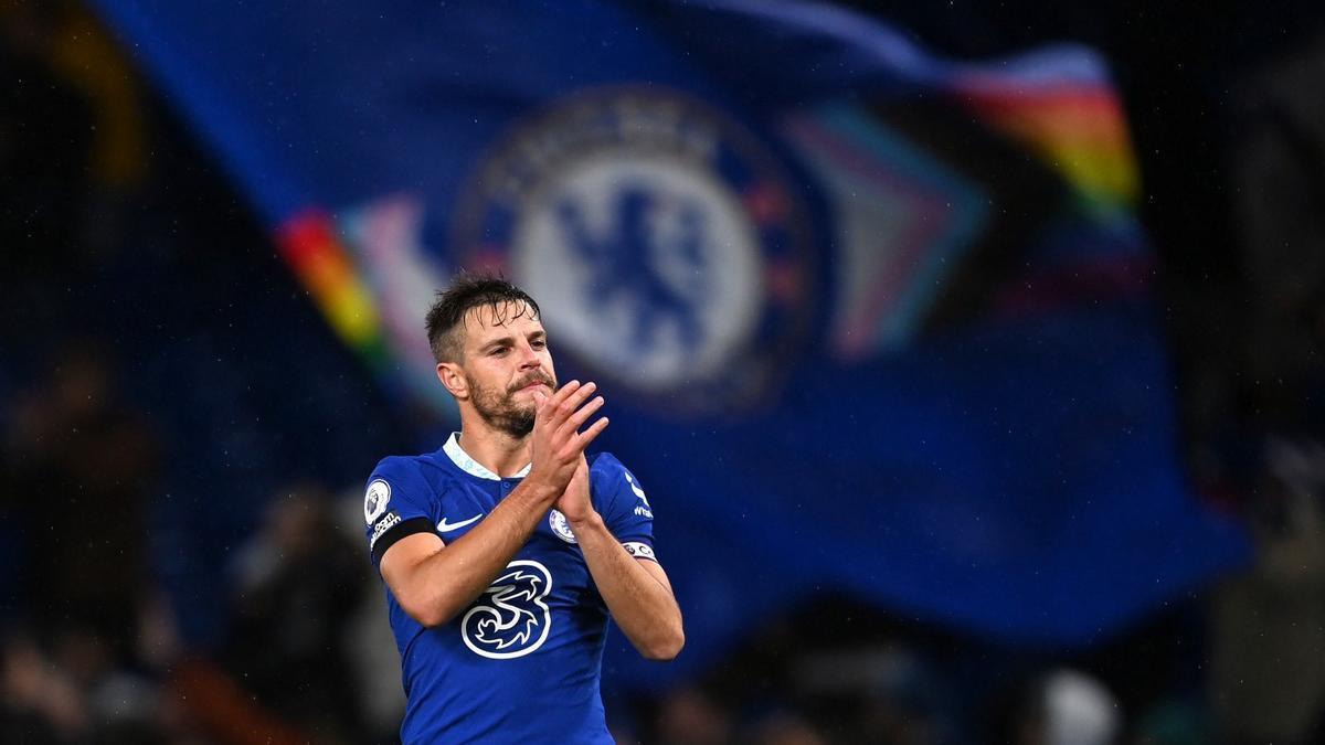 El capitán navarro del Chelsea FC, César Azpilicueta.