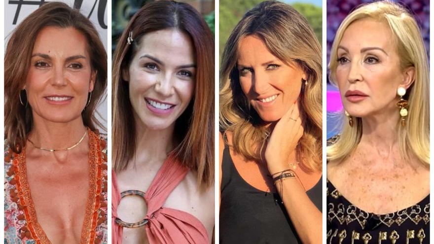 Mar Flores, Tamara Gorro, Alejandra Prat y Carmen Lomana.