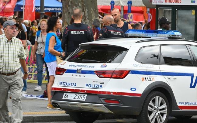 La presencia policial está siendo clave durante las fiestas de Aste Nagusia. La presencia policial está siendo clave durante las fiestas de Aste Nagusia.