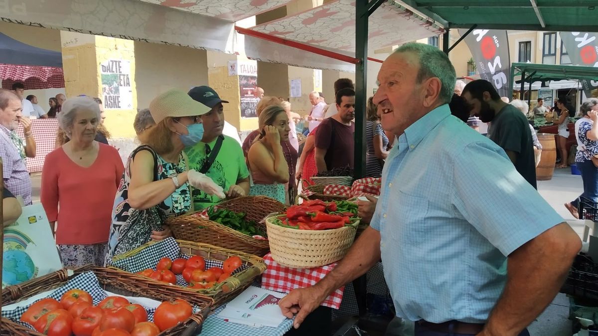 Algorta celebra el mercado de San Lorenzo