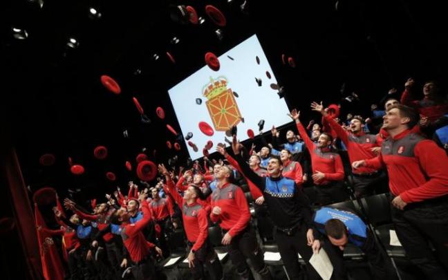 Acto de clausura del curso de Ingreso Básico de Policía 2018