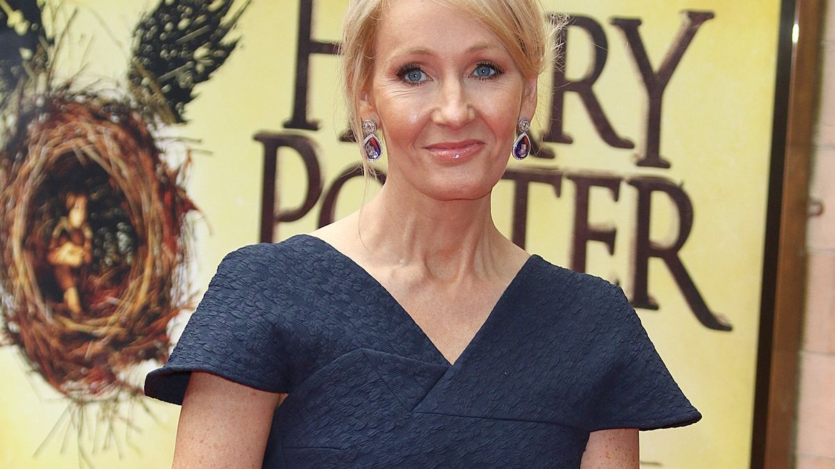La autora J. K. Rowling.