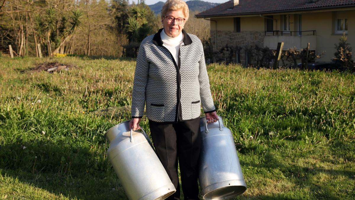 Marieli Fano, la lechera de Urduliz