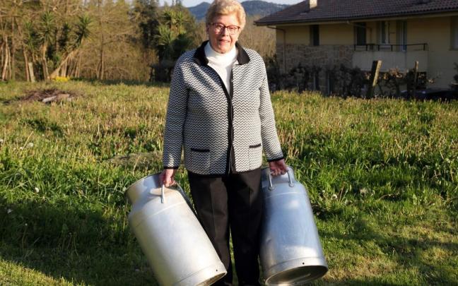 Marieli Fano, la lechera de Urduliz