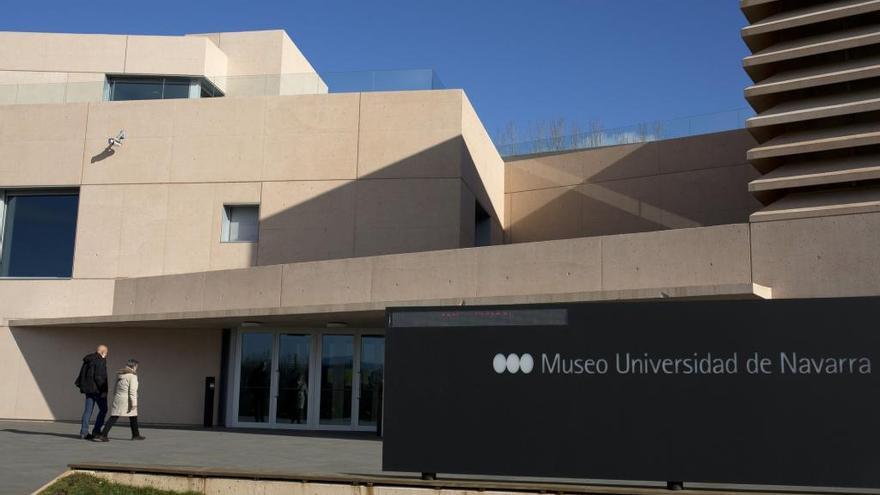 Exterior del Museo Universidad de Navarra.