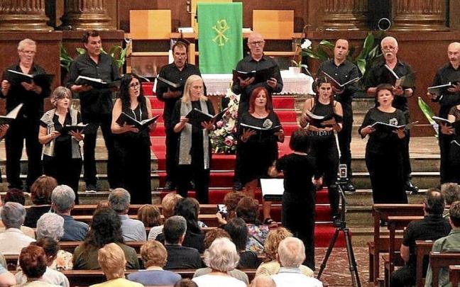 Txintxarri abesbatzaren azken kontzertua. | ARGAZKIA:N.G.