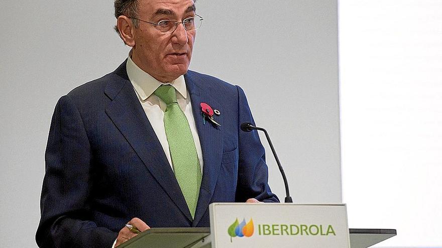 El presidente de Iberdrola, Ignacio Sánchez Galán, en la presentación de su Capital Markets Day. | FOTO: E. P.