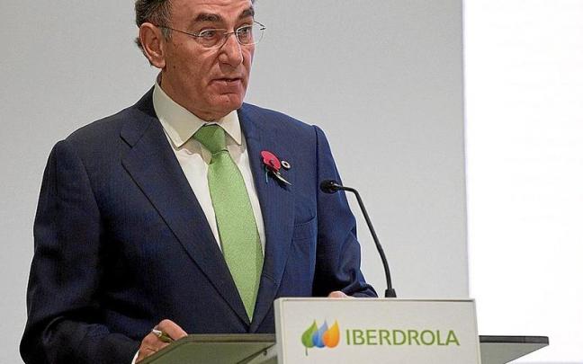 El presidente de Iberdrola, Ignacio Sánchez Galán, en la presentación de su Capital Markets Day. | FOTO: E. P.