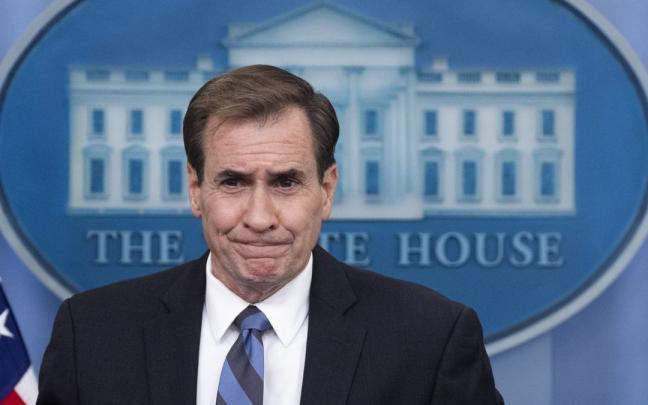 El coordinador de Comunicaciones del Consejo de Seguridad de la Casa Blanca, John Kirby. El coordinador de Comunicaciones del Consejo de Seguridad de la Casa Blanca, John Kirby.