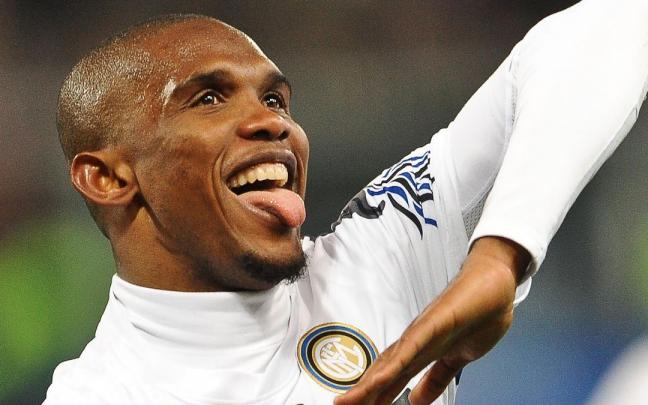 El futbolista Samuel Eto'o. El futbolista Samuel Eto'o.