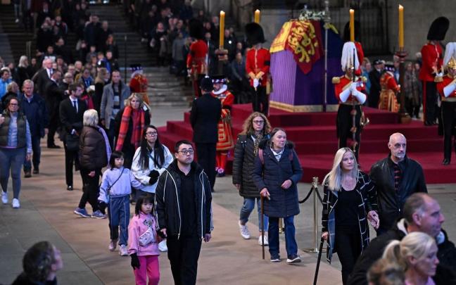 Capilla ardiente de Isabel II