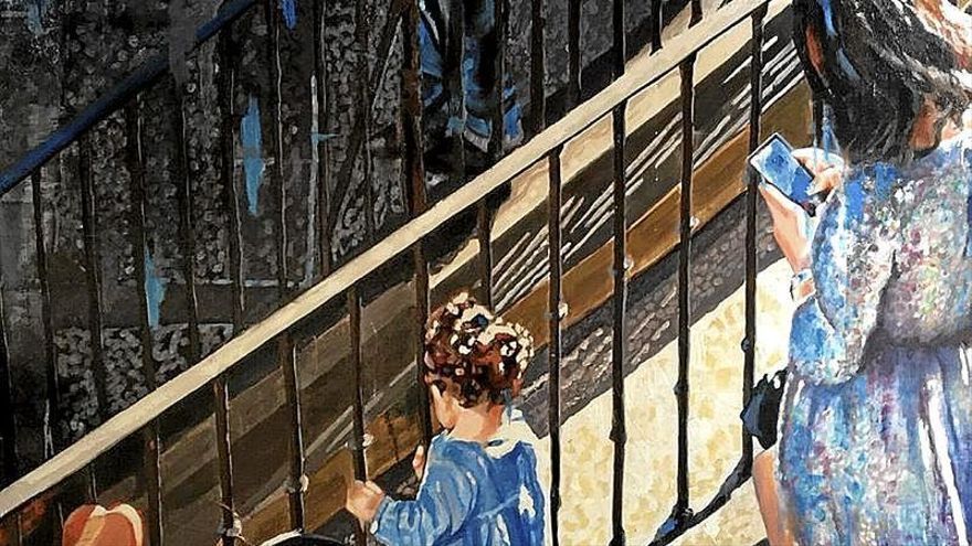 Hasta el pr&oacute;ximo d&iacute;a 31, la casa de Cultura de Labastida acoge las obras de las pintoras alavesas Amaya Camoeiras, Blanca Abajo Alda, Miren Elorrieta, Estibaliz Vera, Karol Fern&aacute;ndez Arberas y Marijo Lojo Escalante, quienes est&aacute