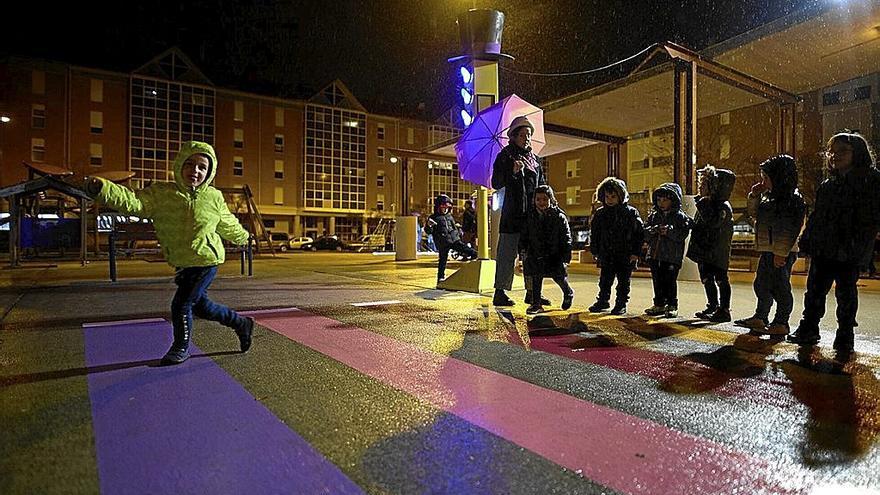 El barrio de la Txantrea se convierte un año más en un espacio dedicado a la infancia.