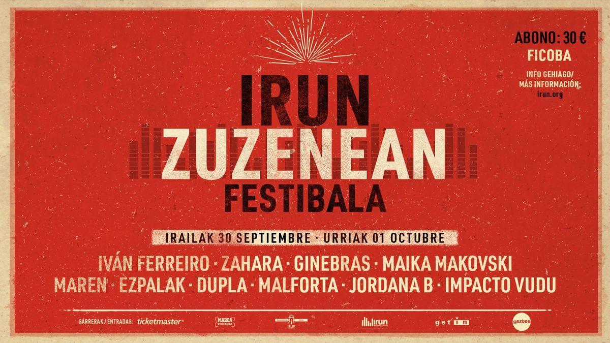 Cartel Irun Zuzenean