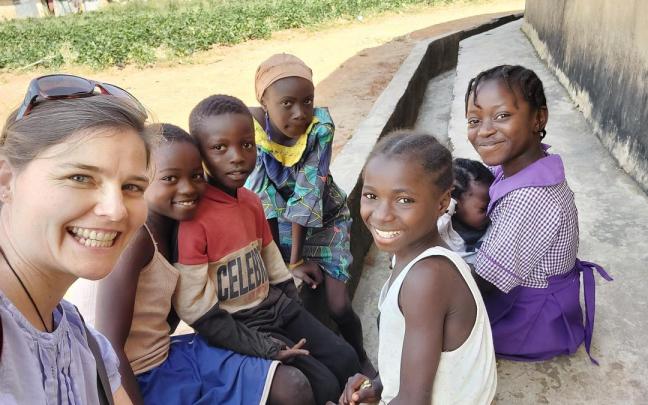 La responsable de los proyectos de la Fundación Pontifica Ayuda a la Iglesia Necesitada en África, Kinga V. Schierstaedt.