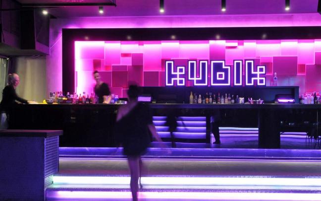 Interior de la sala Kubik