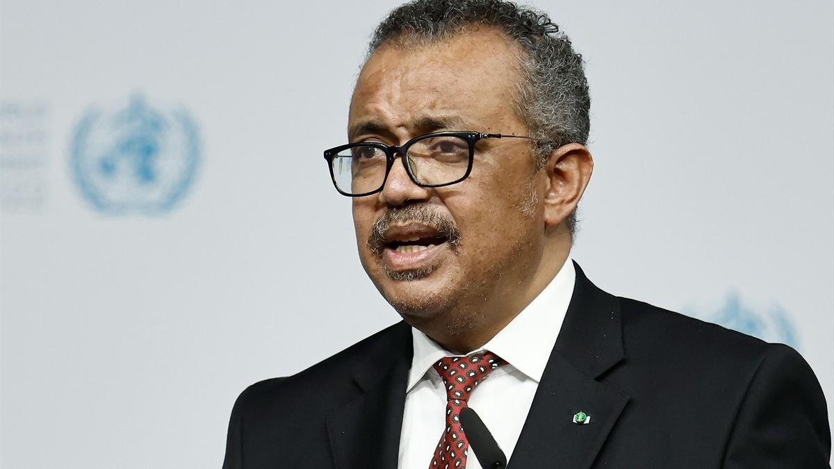 El director general de la Organización Mundial de la Salud (OMS), Tedros Adhanom Ghebreyesus
