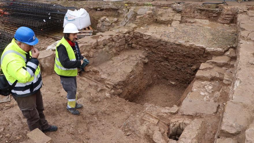 Hallazgos en las excavaciones arqueológicas del Horno de Coscolín de Tudela