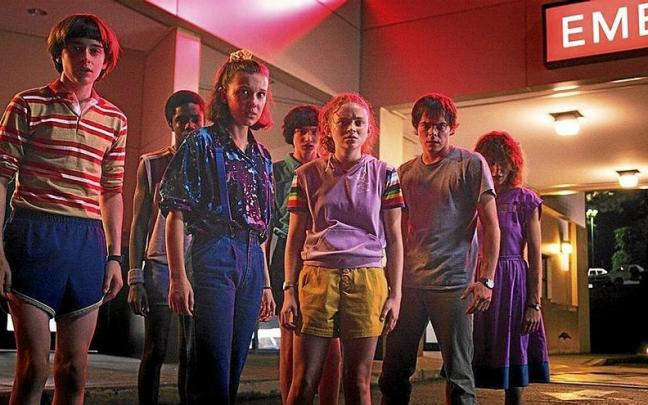 El elenco protagonista de ‘Stranger things’. El elenco protagonista de ‘Stranger things’.