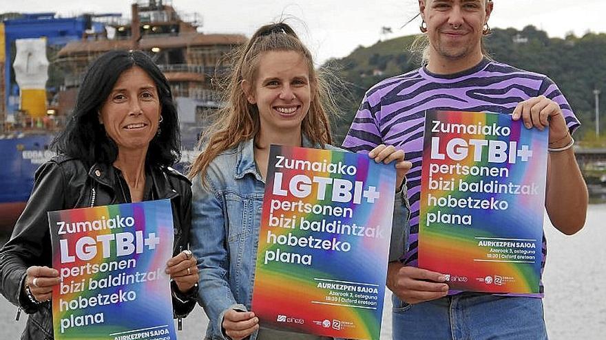 Zumaiako LGTBI+ hobetzeko aurkezpena. | ARGAZKIA: ZUMAIAKO UDALA