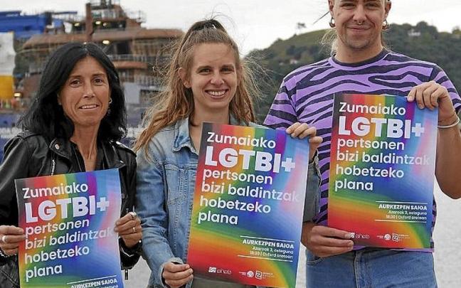 Zumaiako LGTBI+ hobetzeko aurkezpena. | ARGAZKIA: ZUMAIAKO UDALA