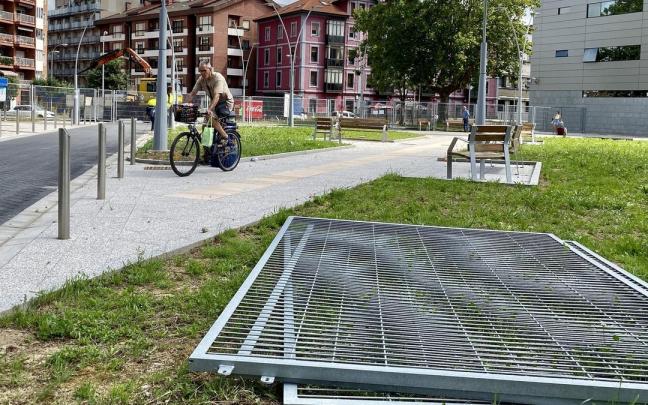 Las vallas han sido retiradas en las inmediaciones de la estaci&oacute;n del tren de la villa.