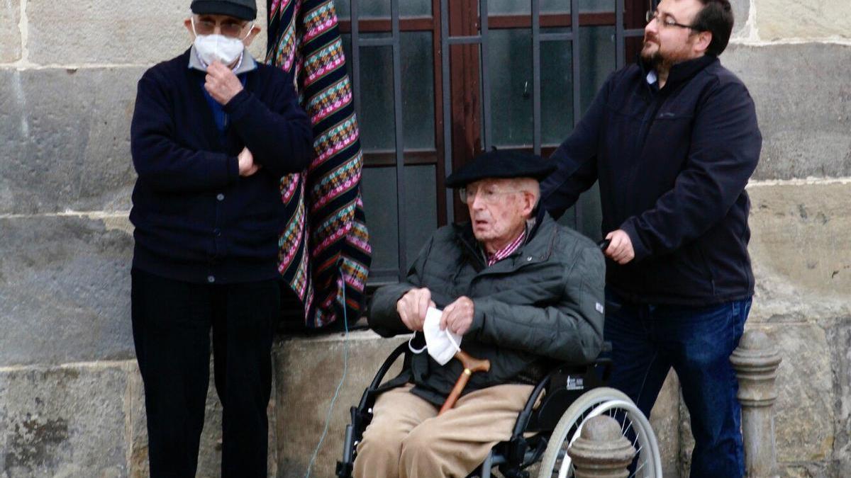 Peli Fernández de Romarategui falleció esta pasada madrugada a los 100 años en la residencia sacerdotal Joaquín Goikoetxeaundia