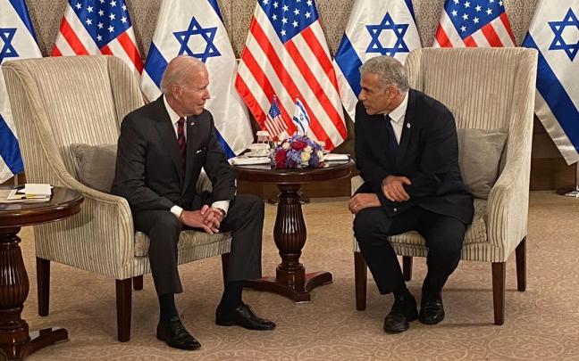 "La visita a Israel del presidente de Estados Unidos, Joe Biden, supuso un avance adicional en esta iniciativa", indica el ministerio de Transporte israelí. "La visita a Israel del presidente de Estados Unidos, Joe Biden, supuso un avance adicional en esta iniciativa", indica el ministerio de Transporte israelí.