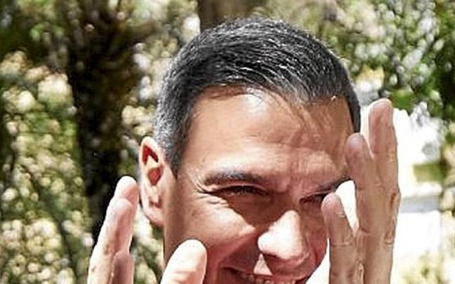 Sánchez, ayer en Sevilla. | FOTO: EFE