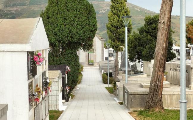 El cementerio de Gallarta presenta un aspecto renovado. El cementerio de Gallarta presenta un aspecto renovado.