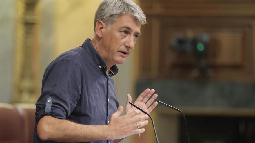 El diputado de EH Bildu, Oskar Matute.