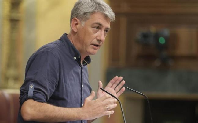 El diputado de EH Bildu, Oskar Matute.