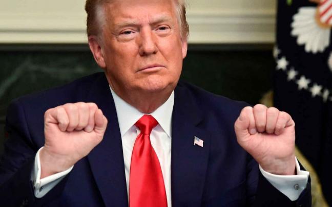 El expresidente de EEUU, Donald Trump