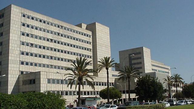 Vista principal del Hospital Materno Infantil de Málaga. Vista principal del Hospital Materno Infantil de Málaga.