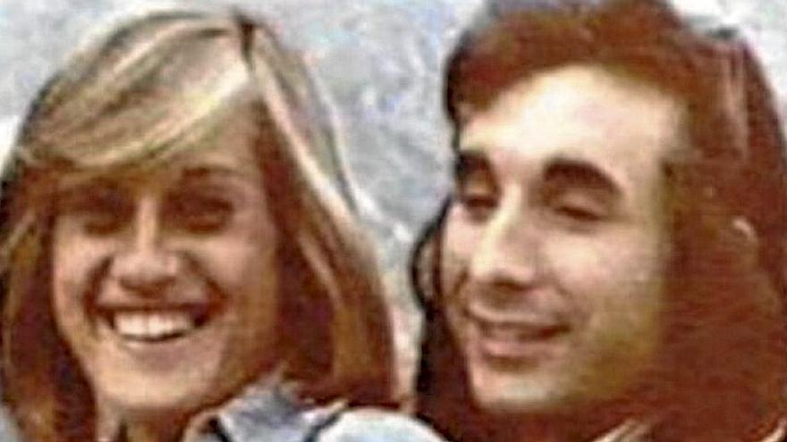 Chelo García Cortés y José Manuel Parada, en el pasado.