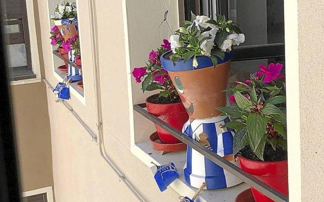 Los tiestos de Iñigo Cantero y Ana Lizarralde.