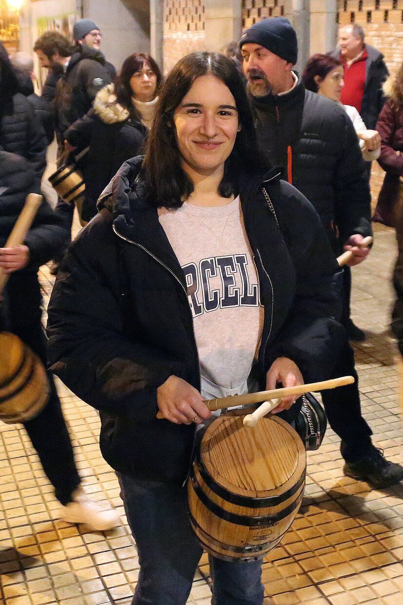 María Zamora, de Igantzi a Intxaurrondo