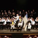 La Banda Municipal de Txistularis en uno de sus conciertos