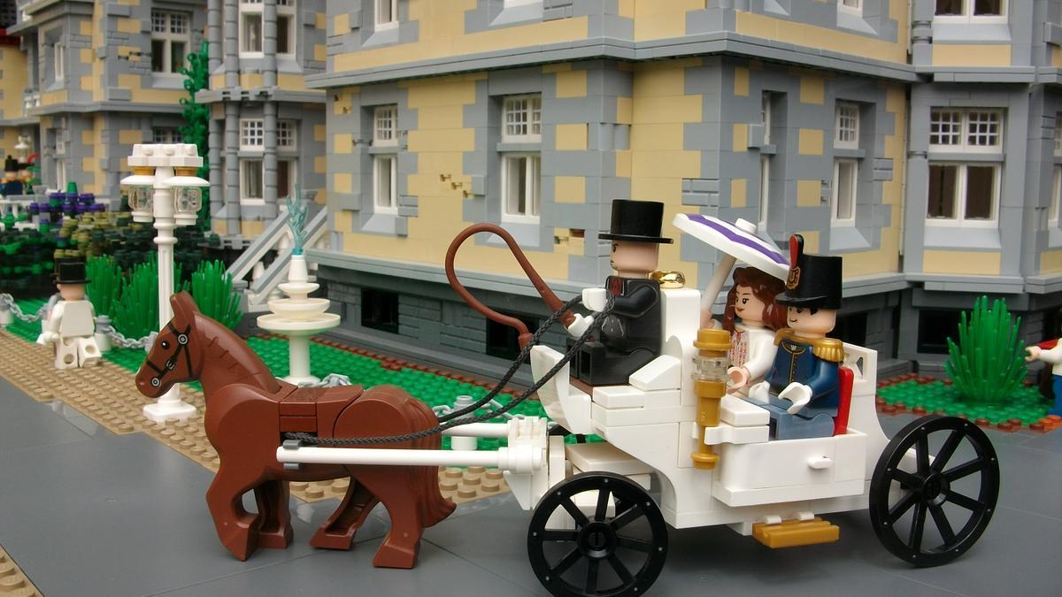 Los lego toman el Museo Rialia de Portugalete