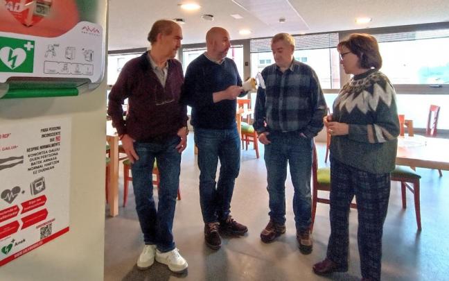 Una de las dependencias de un centro de día en Barakaldo.