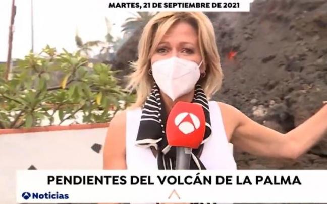 Las redes sociales arden por la presencia de Susanna Griso en La Palma Las redes sociales arden por la presencia de Susanna Griso en La Palma