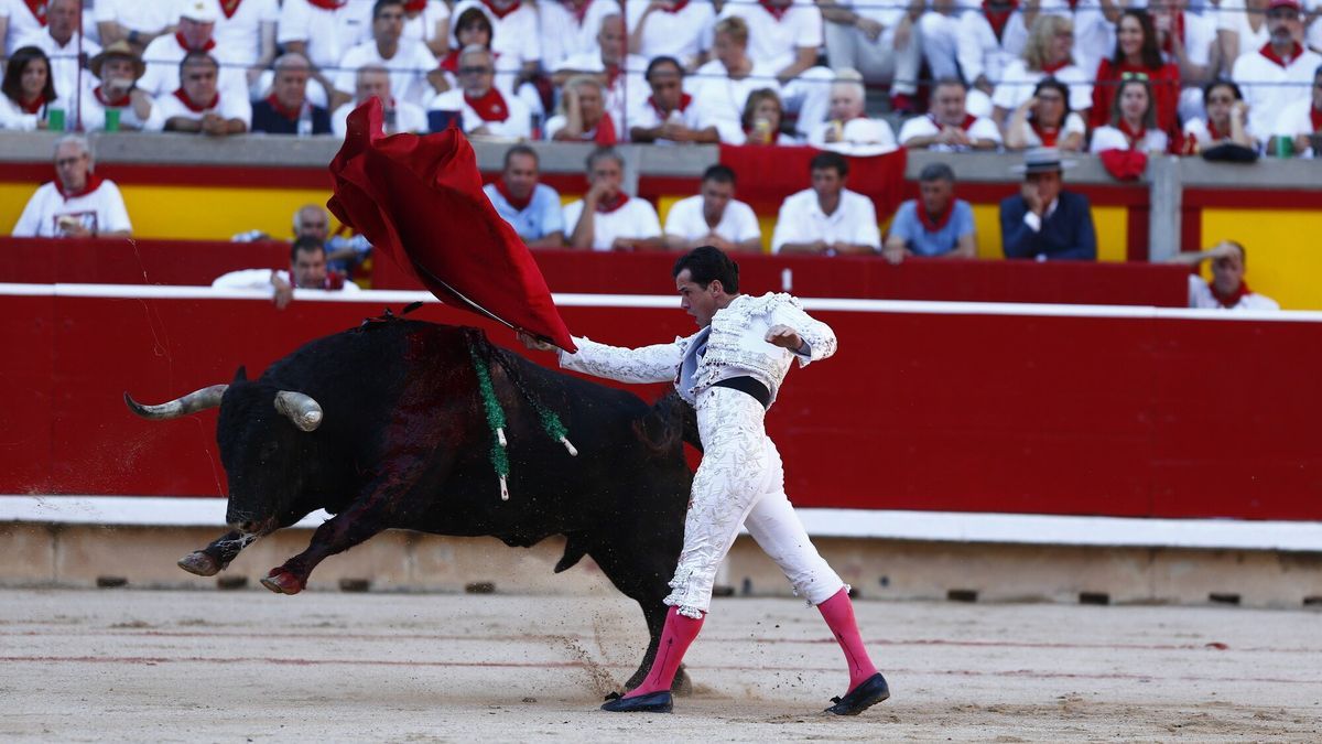 Daniel Luque, en la corrida del 8 de julio