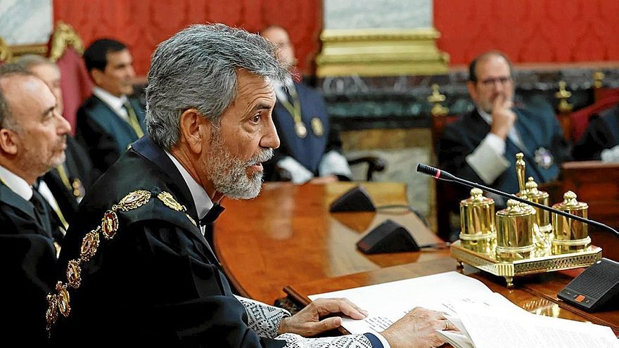 Carlos Lesmes, presidente del Tribunal Supremo y del Consejo General del Poder Judicial (CGPJ). | FOTO: EFE