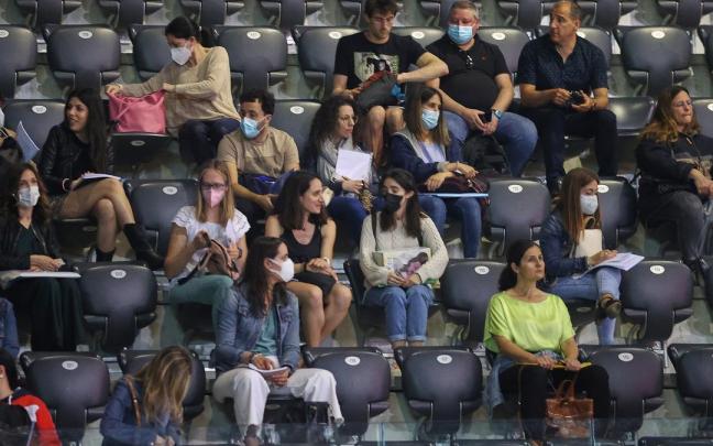 Aspirantes a la OPE de Educación en la prueba del pasado mes de mayo. Aspirantes a la OPE de Educación en la prueba del pasado mes de mayo.