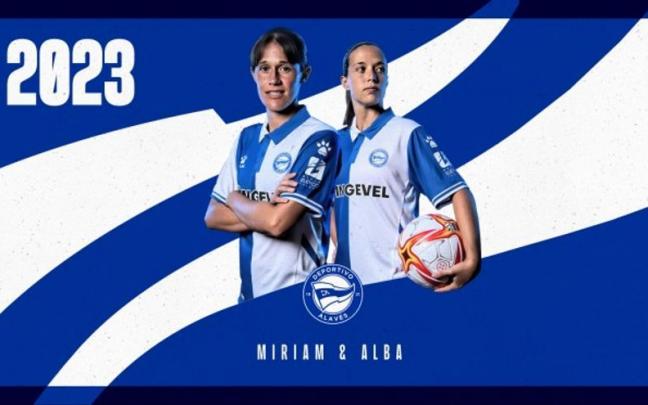 Miriam y Alba renuevan con las Gloriosas hasta 2023 Miriam y Alba renuevan con las Gloriosas hasta 2023